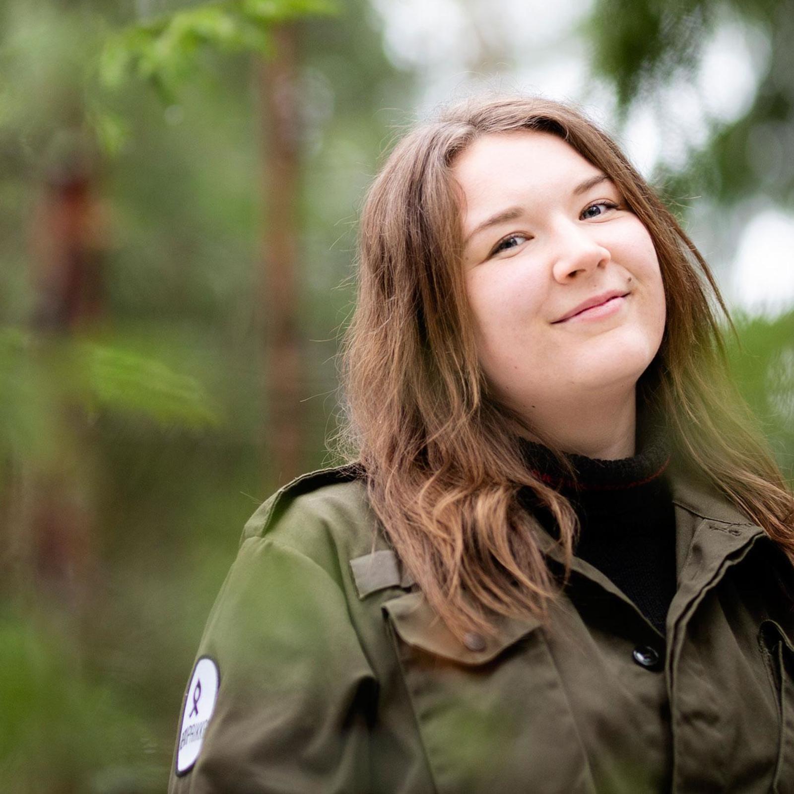 Retkipaikka.fi:n tuottajana toimiva Karoliina Säkö.