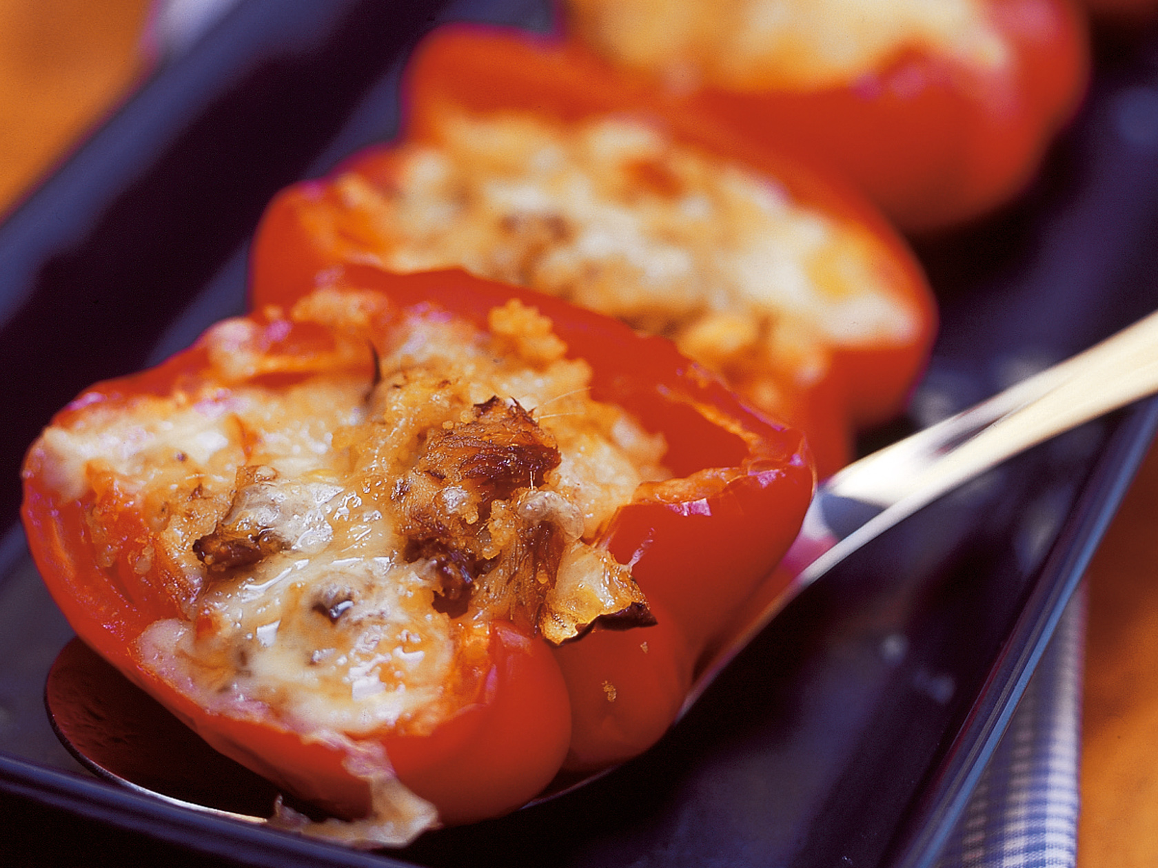 Kalatäytteiset uunipaprikat