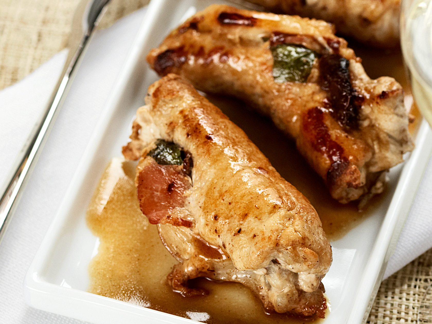 Italialaiset porsasrullat