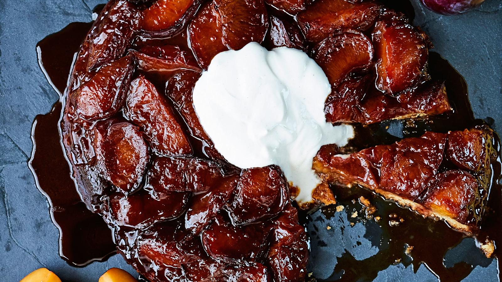 Tarte tatin luumuista