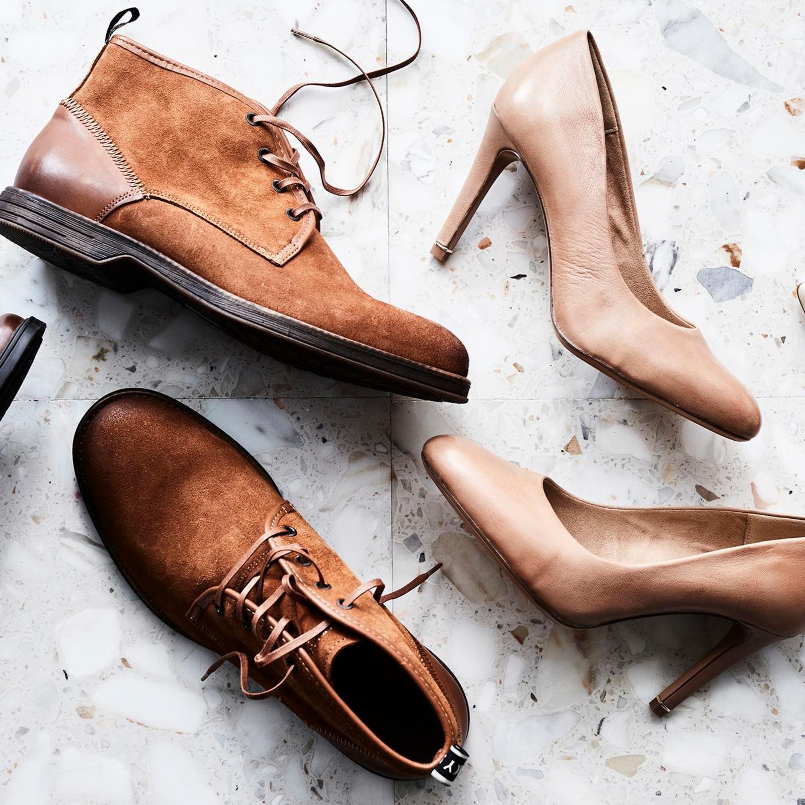 Kävely- ja korkokenkiä