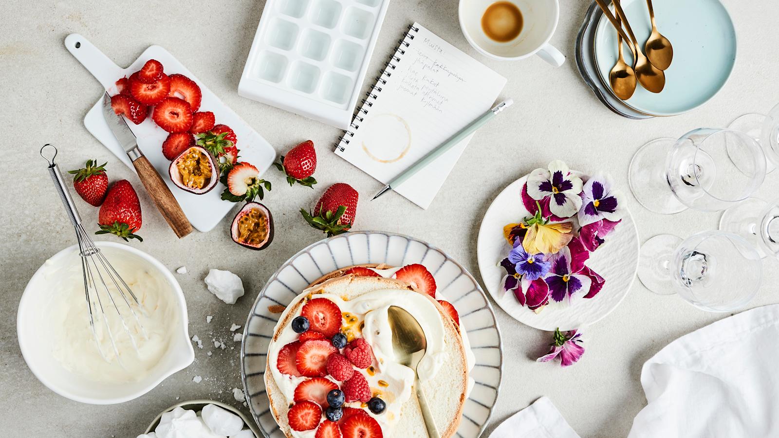 Juhlanjärjestäjän viikkoaikataulu