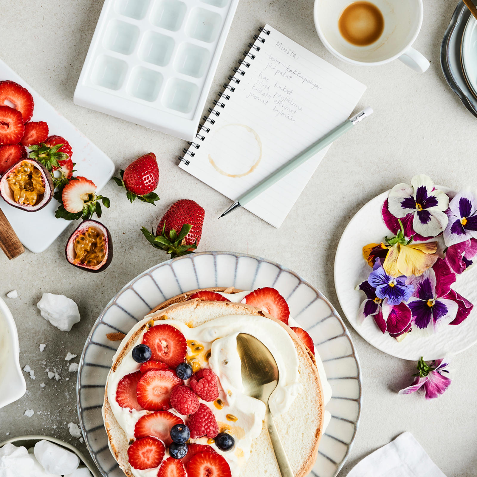 Juhlanjärjestäjän viikkoaikataulu