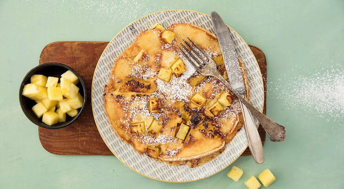 Paistetut hedelmäpannarit