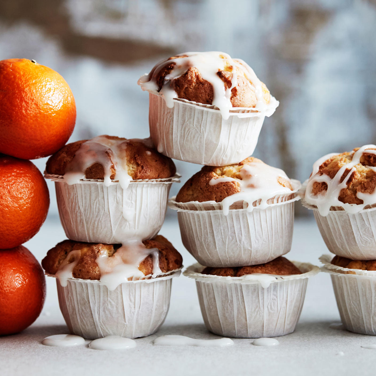 Mandariini-valkosuklaamuffinit