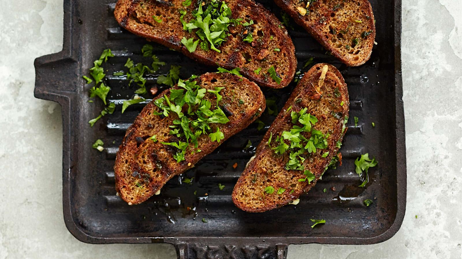 Grillatut ruisleivät