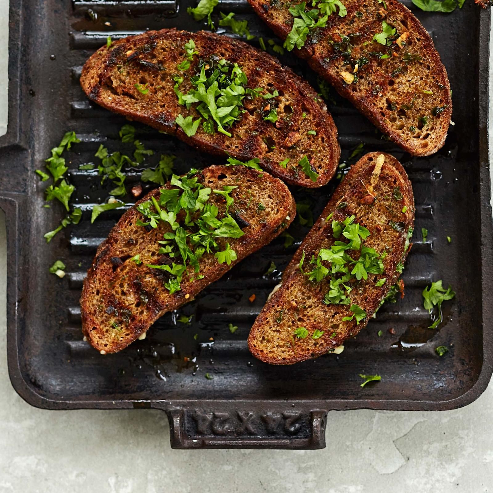 Grillatut ruisleivät