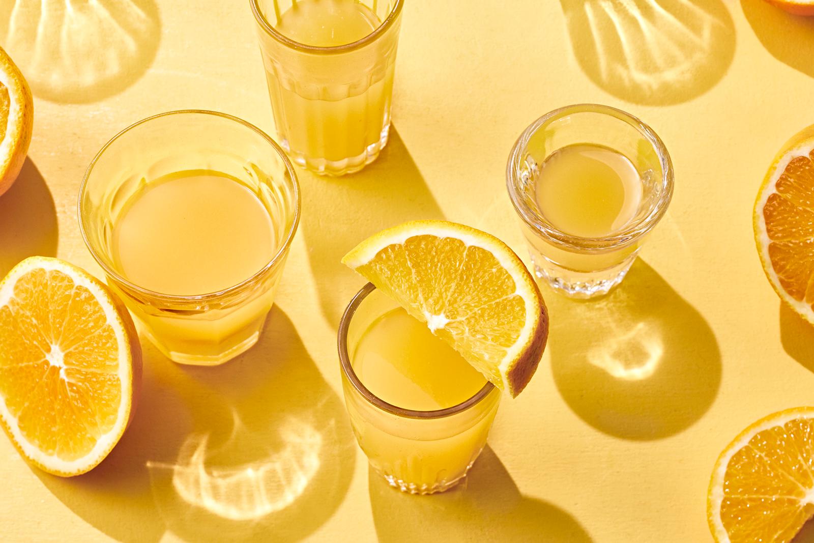 Appelsiini-inkiväärishotti