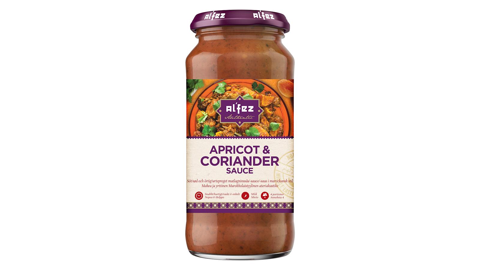 Al'fez Apricot & Coriander -ateriakastike