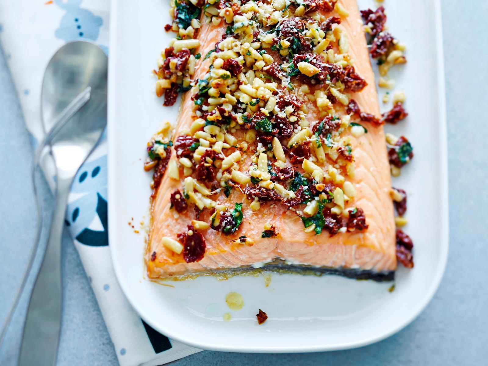 Välimerellinen uunilohi