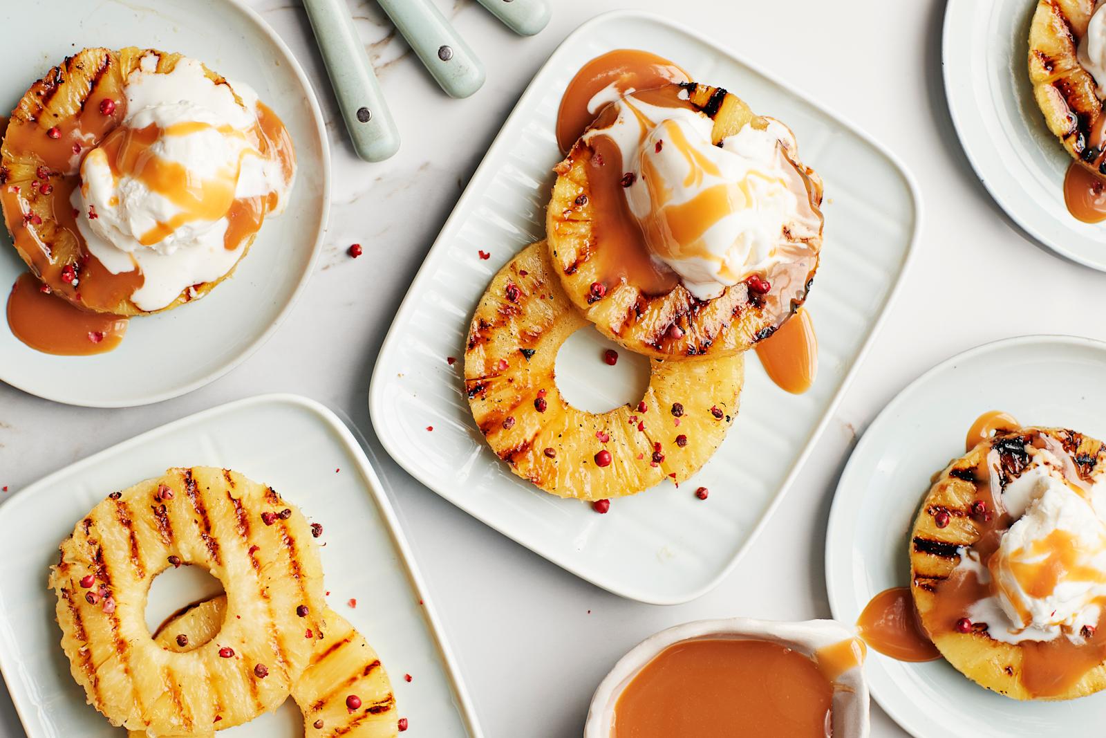 Grillattu ananas