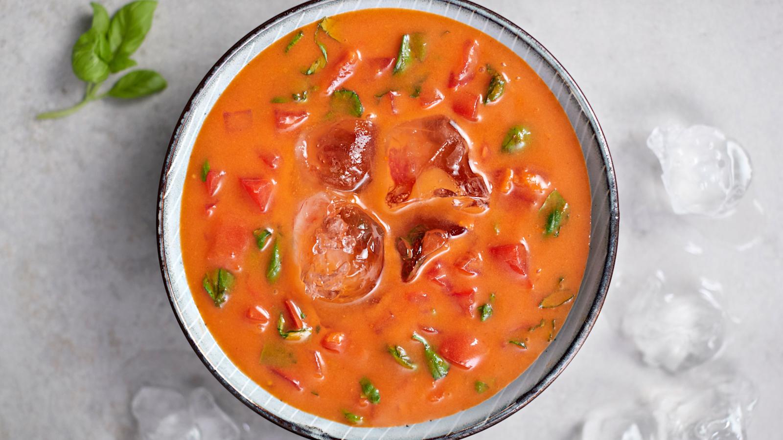 Superhelppo gazpacho