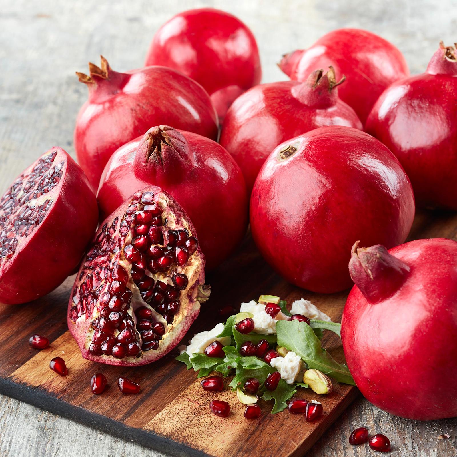 Granaattiomena kahdella tavalla