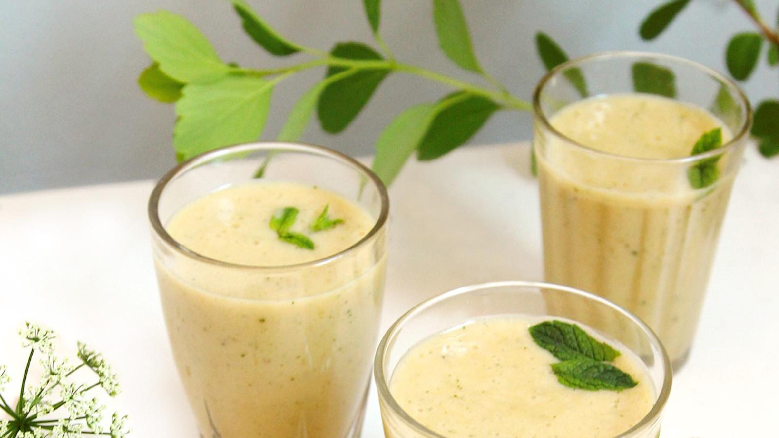 Banaani-mangosmoothie / Reformi Aktiv Lecithin