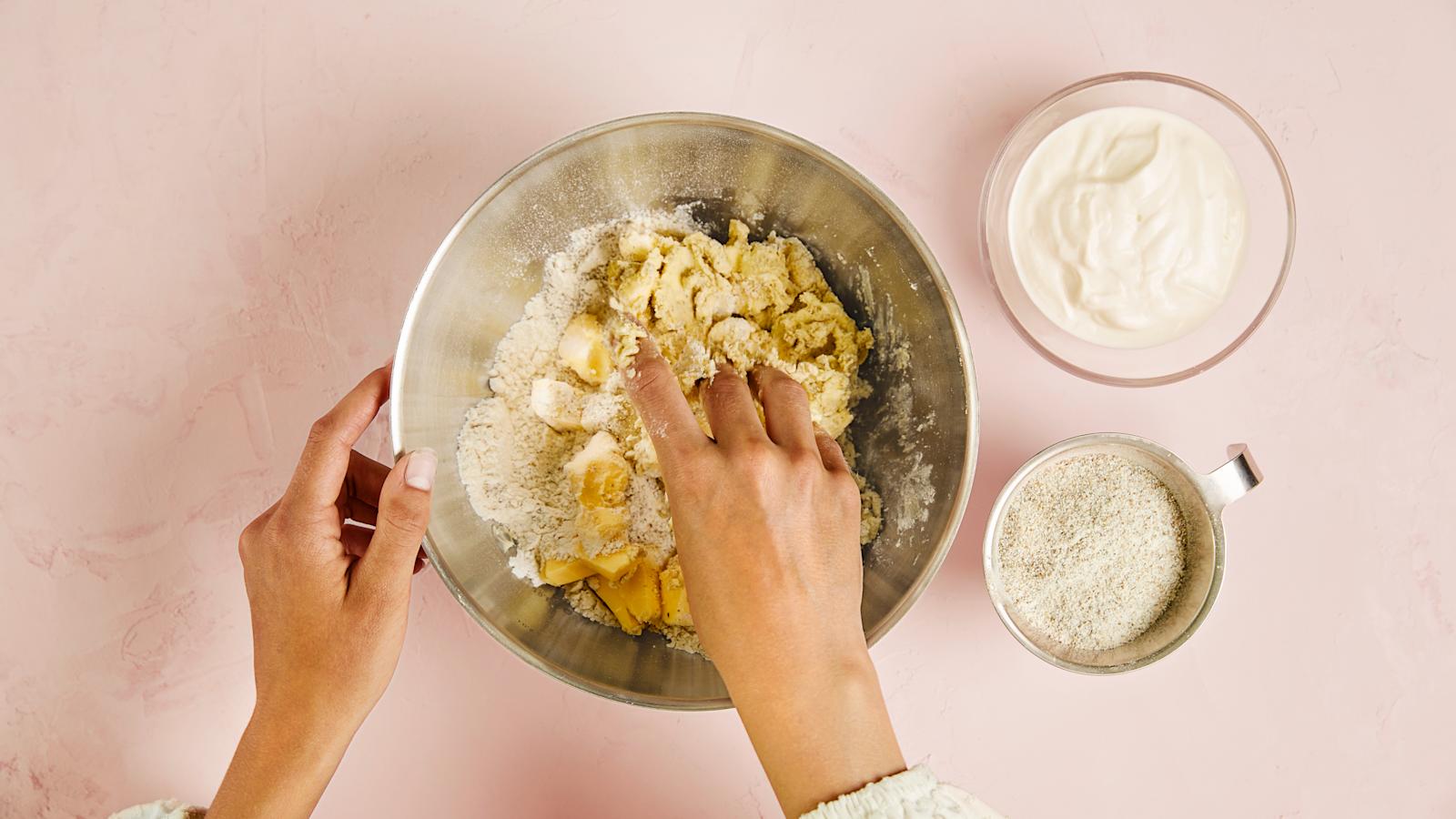 Sienipiirakka vaihe 1