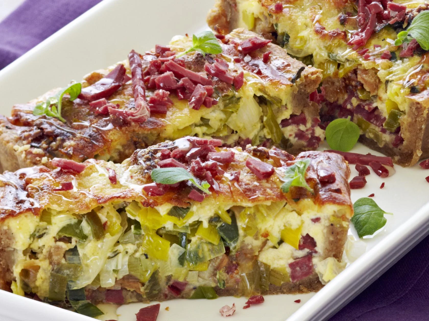 Rukiinen poro-viikunapiirakka