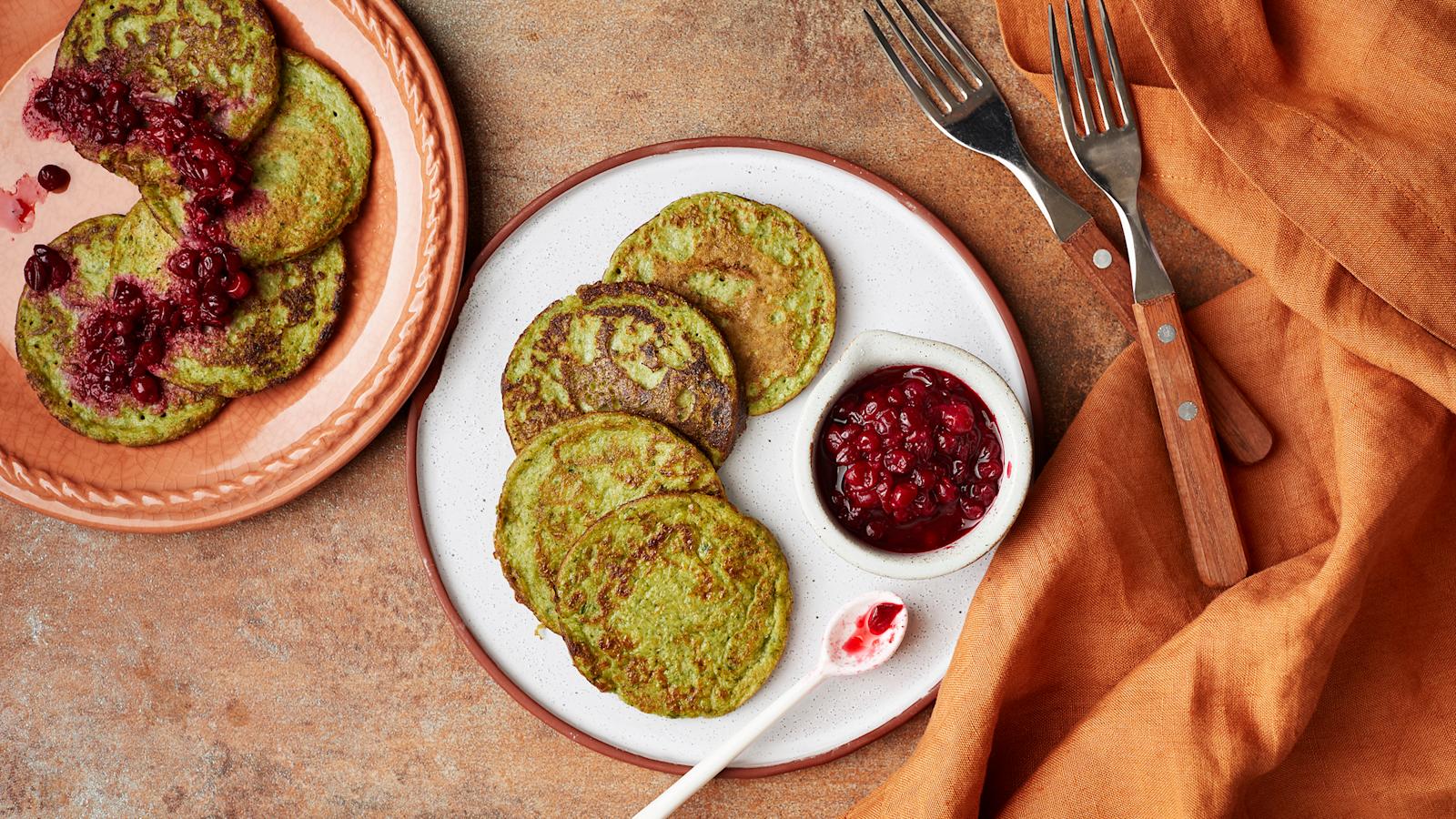 Helpot kaura-pinaattiletut