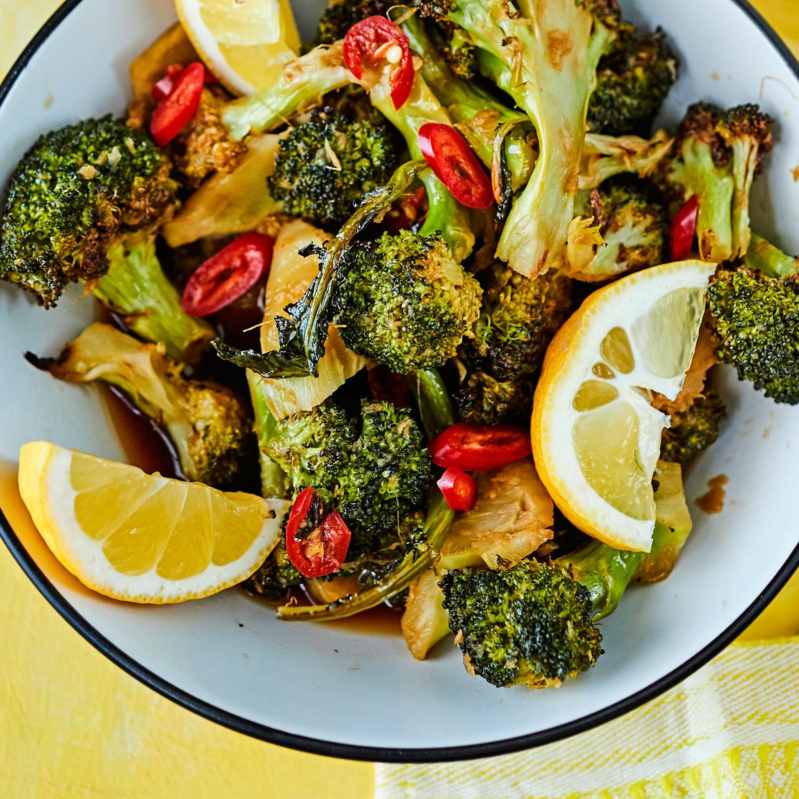 Marinoitu parsakaali