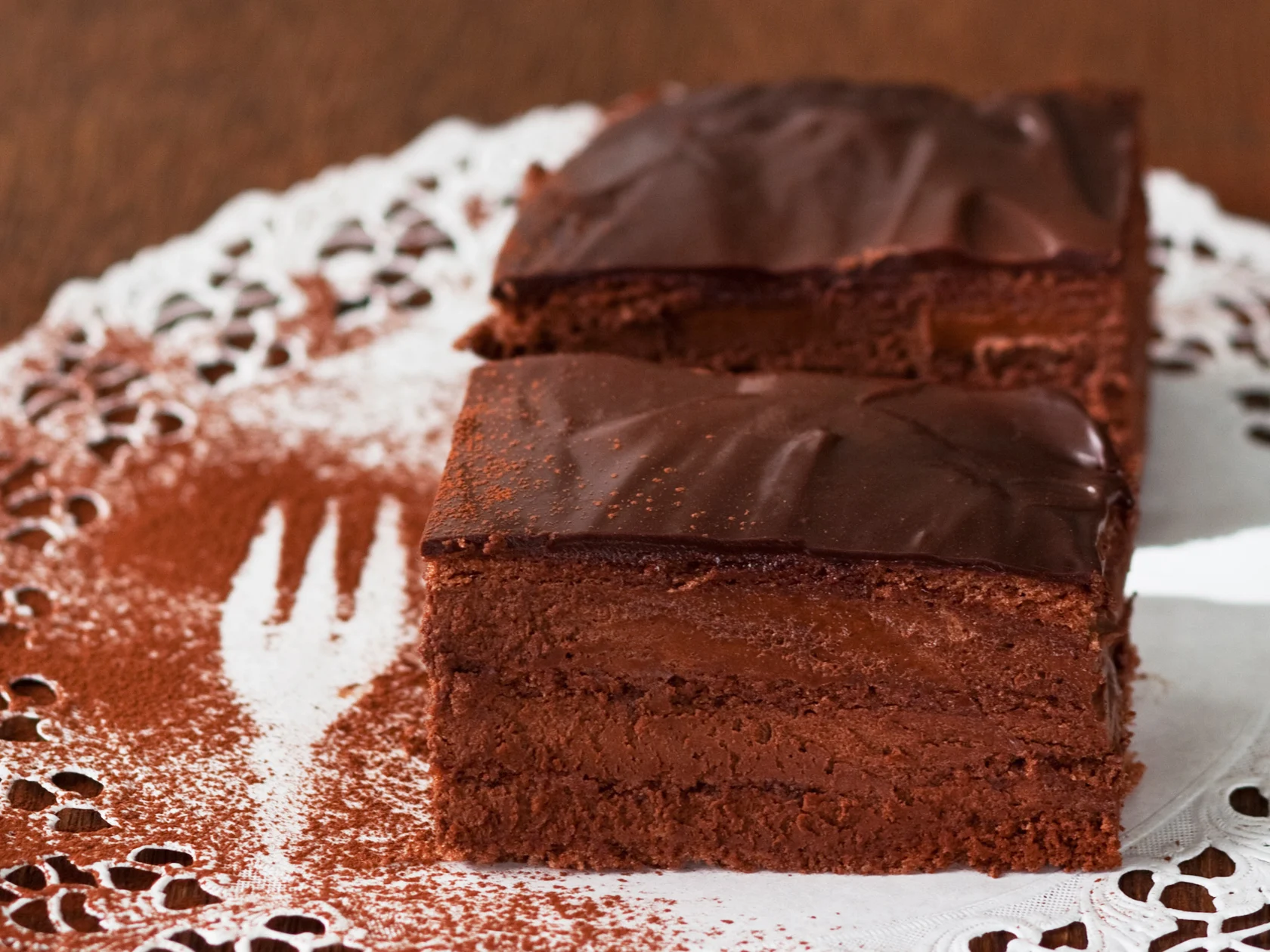 Kahden suklaan leivokset