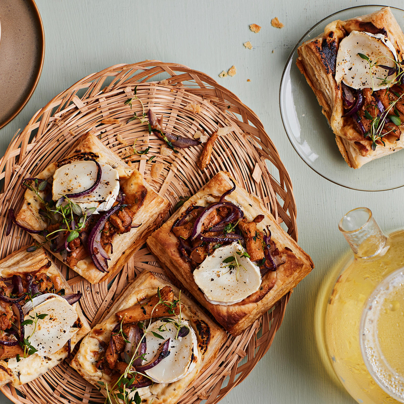 Sienipiirakat voitaikinasta