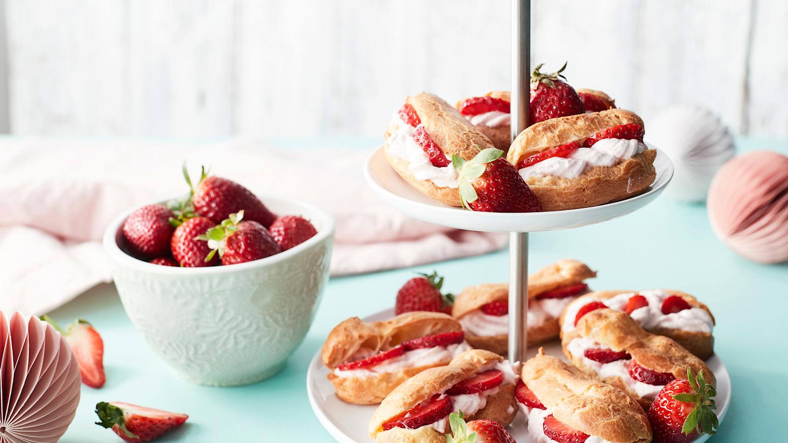 Sokerittomat eclair-leivokset