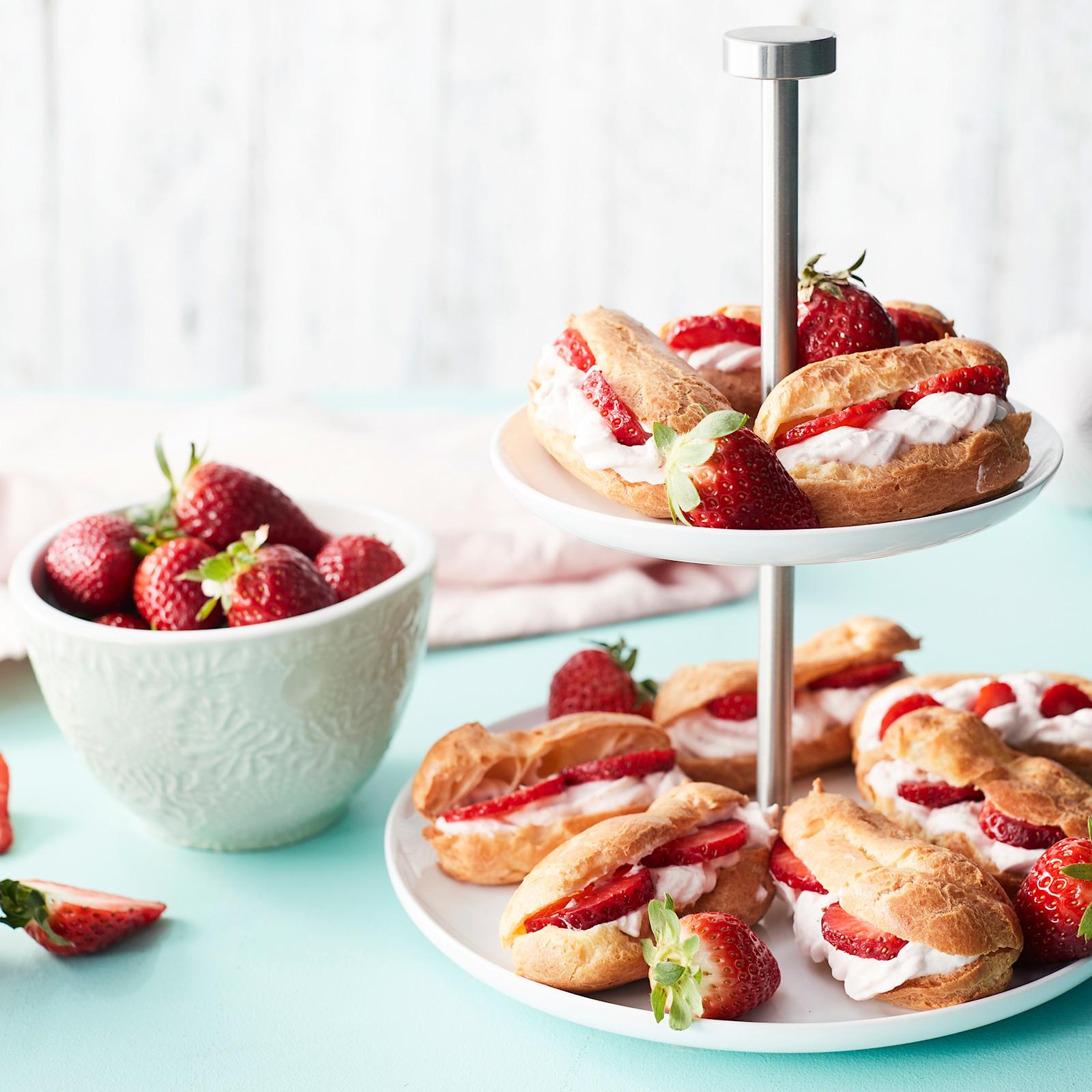 Sokerittomat eclair-leivokset