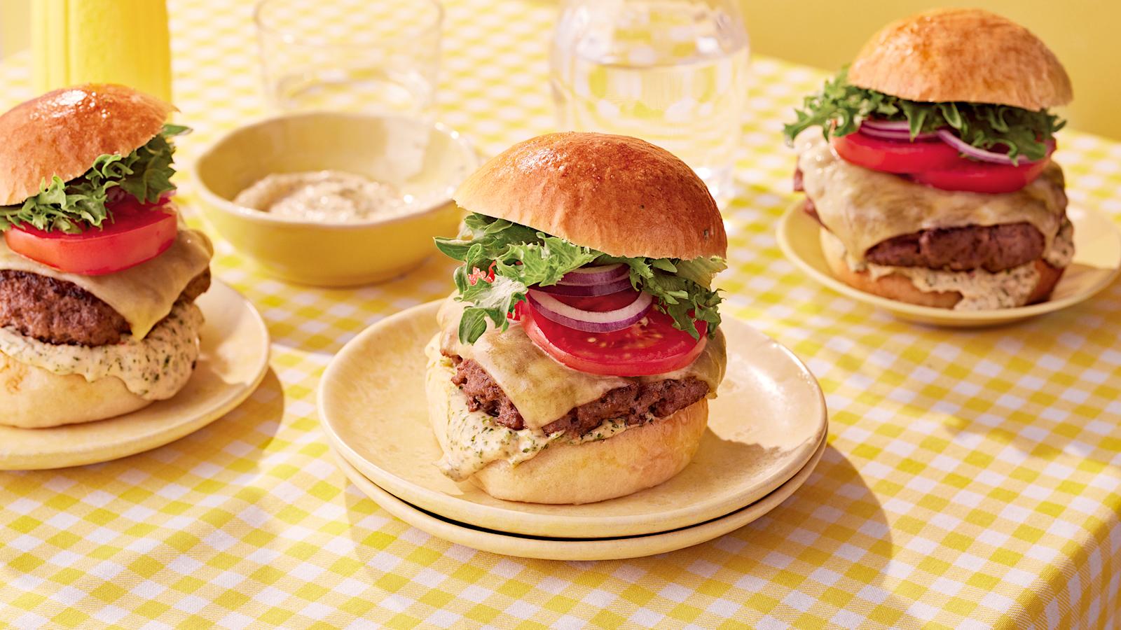 Chimichurri-hampurilaiset