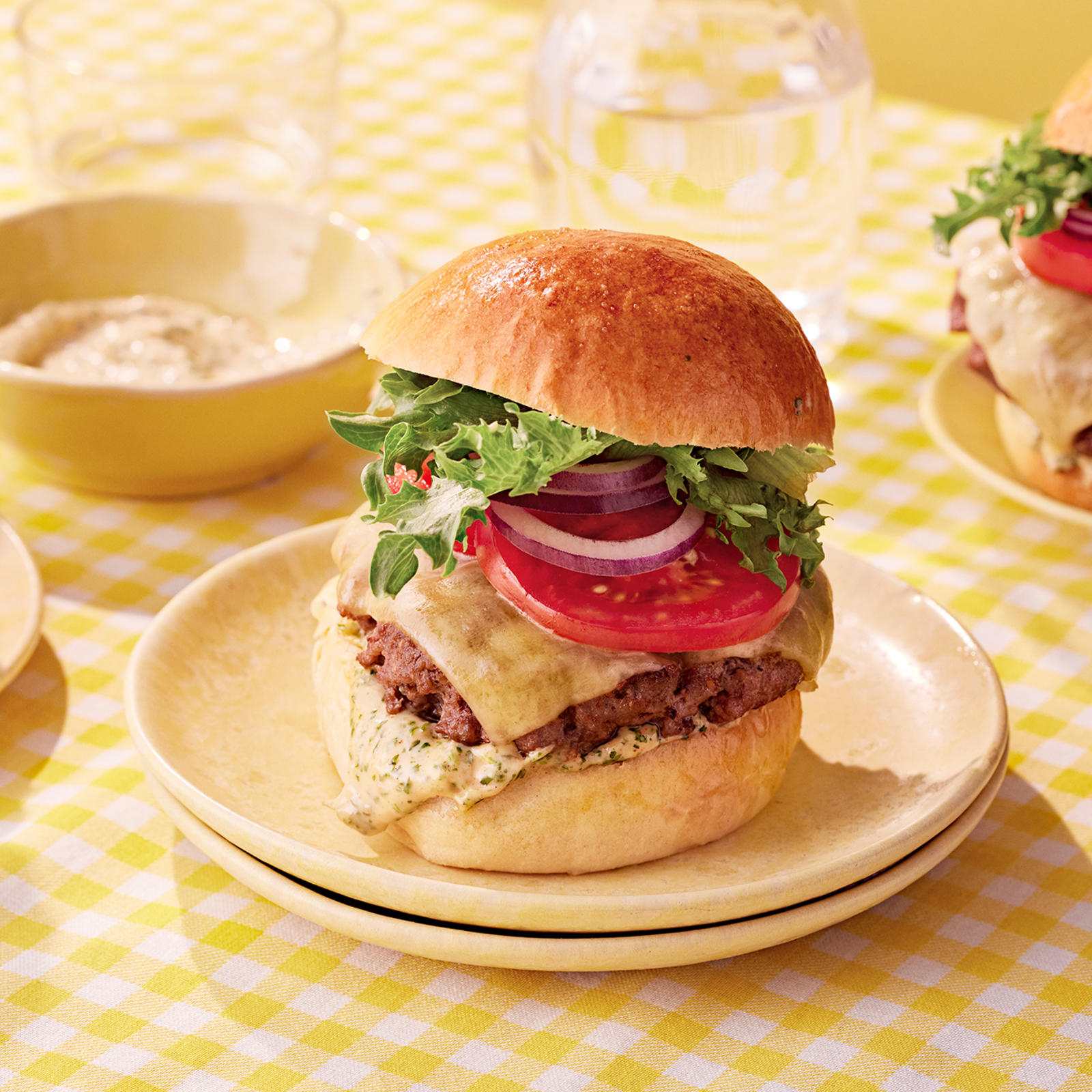 Chimichurri-hampurilaiset