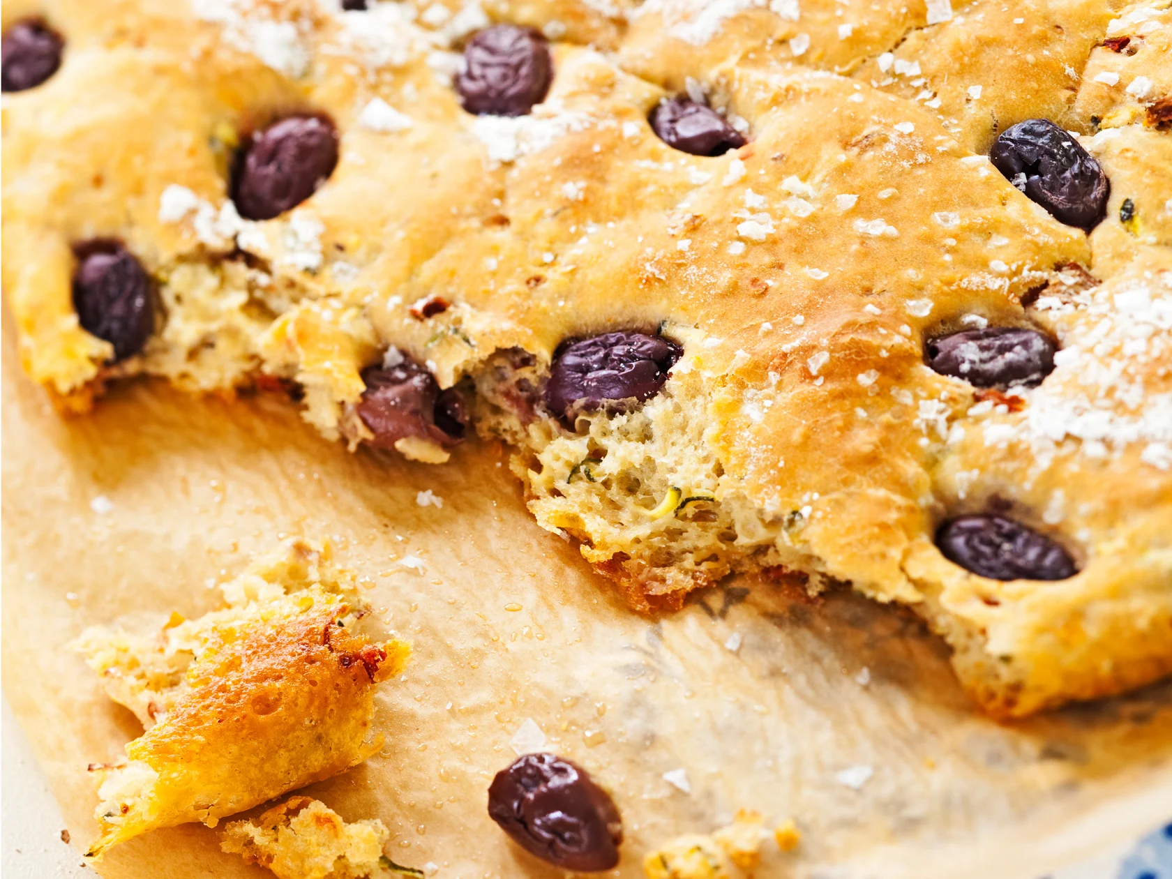 Kesäkurpitsafocaccia