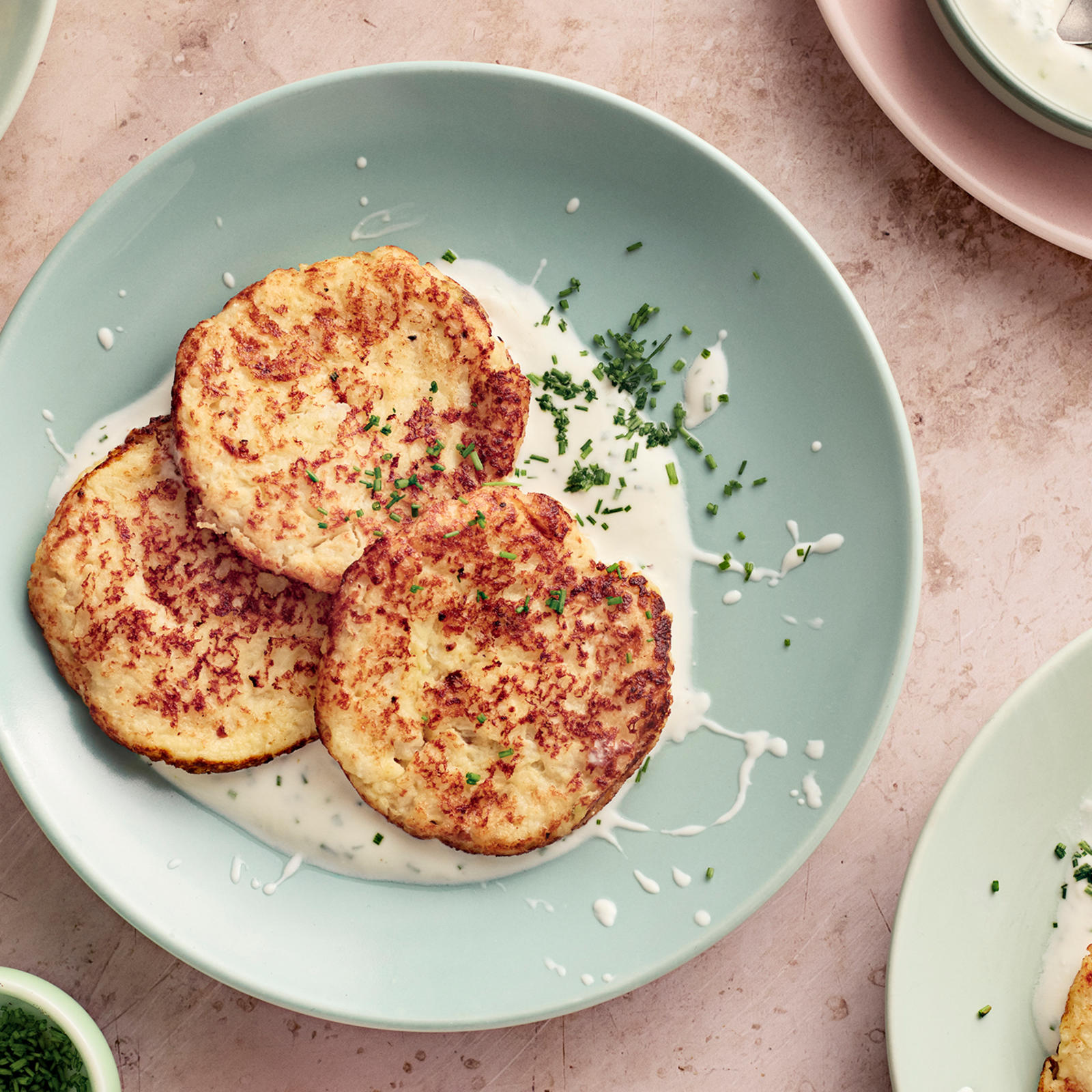 Juustoiset kukkakaalipihvit