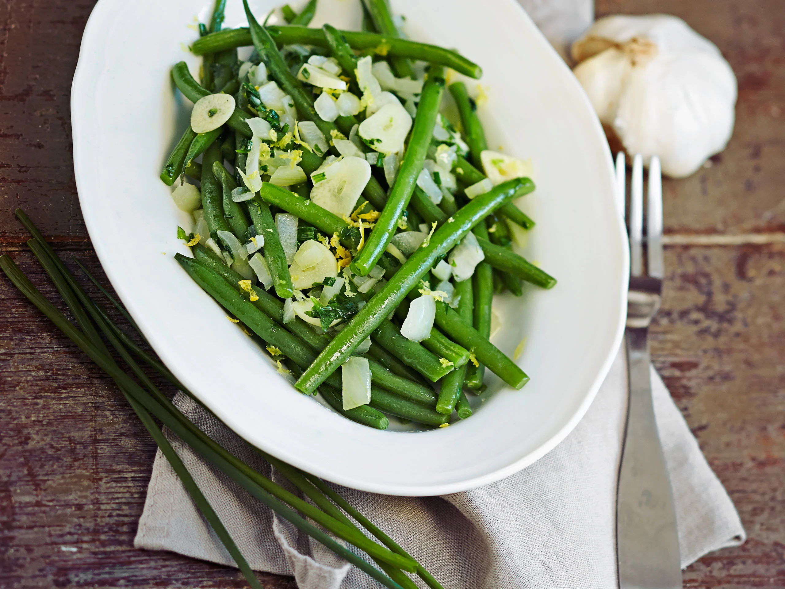 Vihreät pavut ranskalaisittain resepti