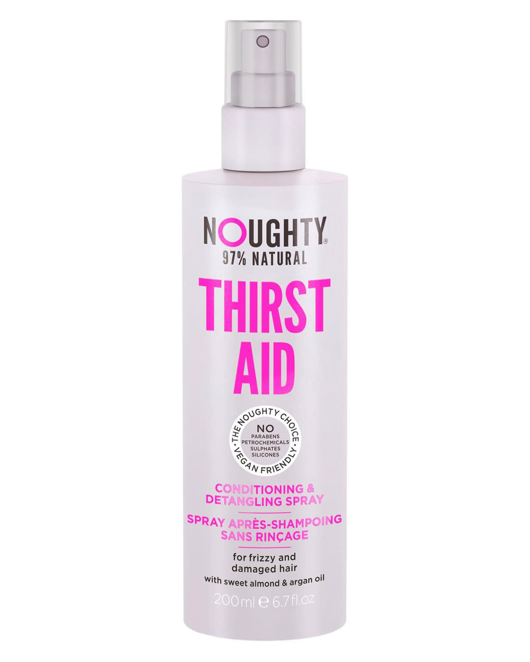 Noughty Thirst Aid Conditioning and Detangling Spray -selvityssuihke