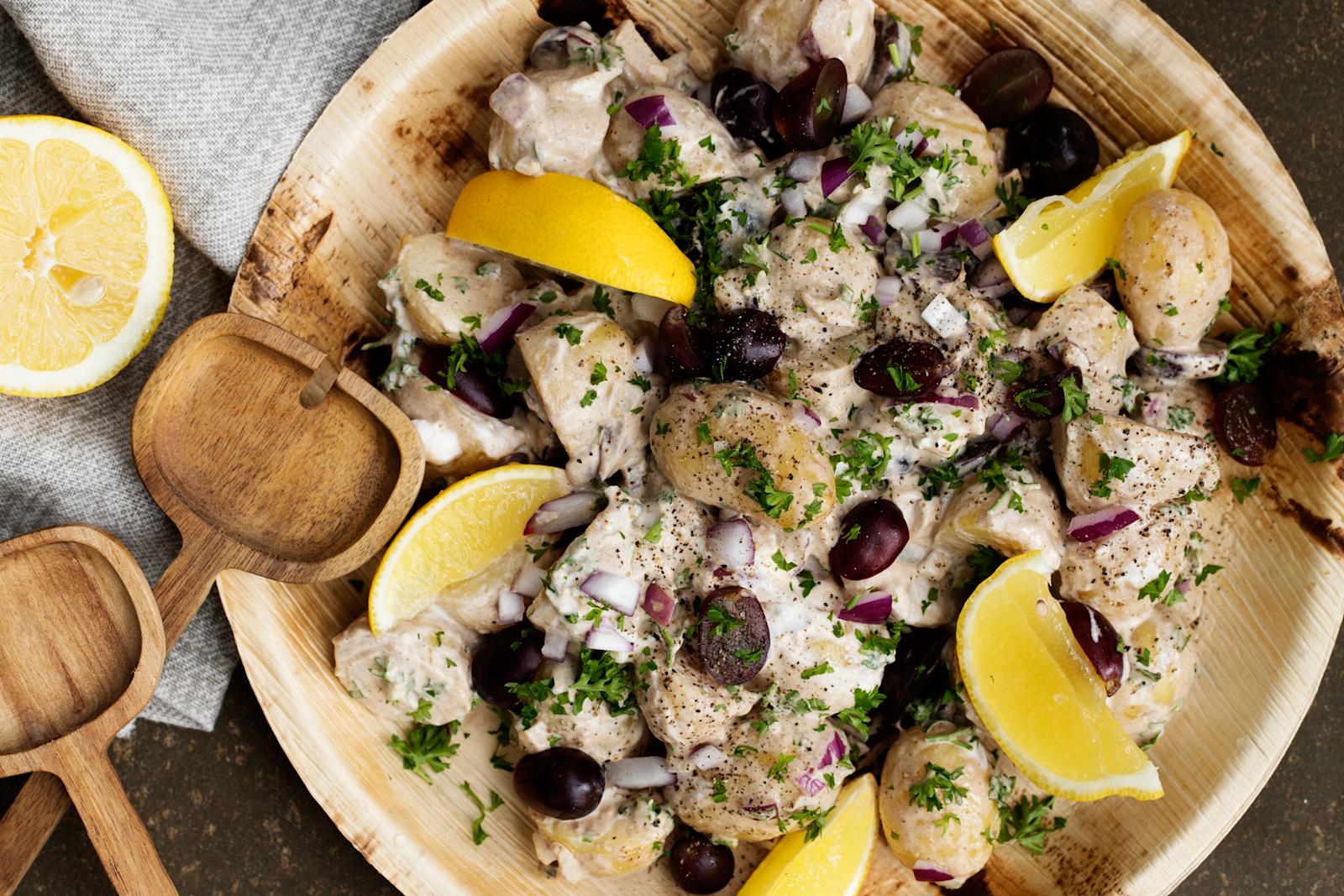 Tahini-perunasalaatti