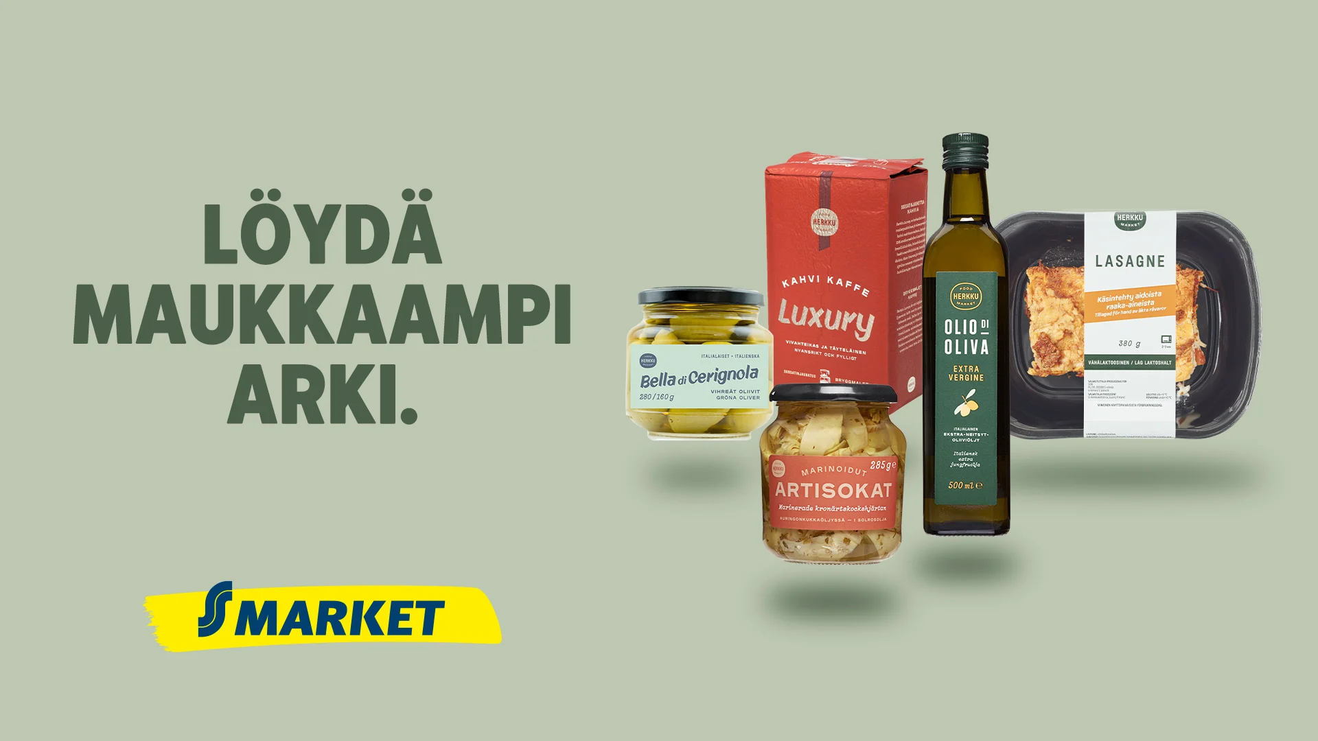 Kauan eläköön maukkaampi arki!