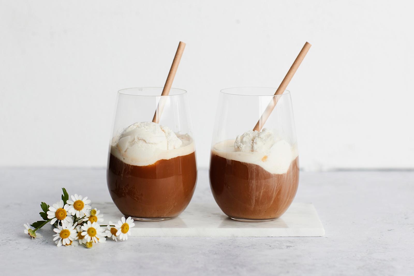 jäätelökahvi affogato