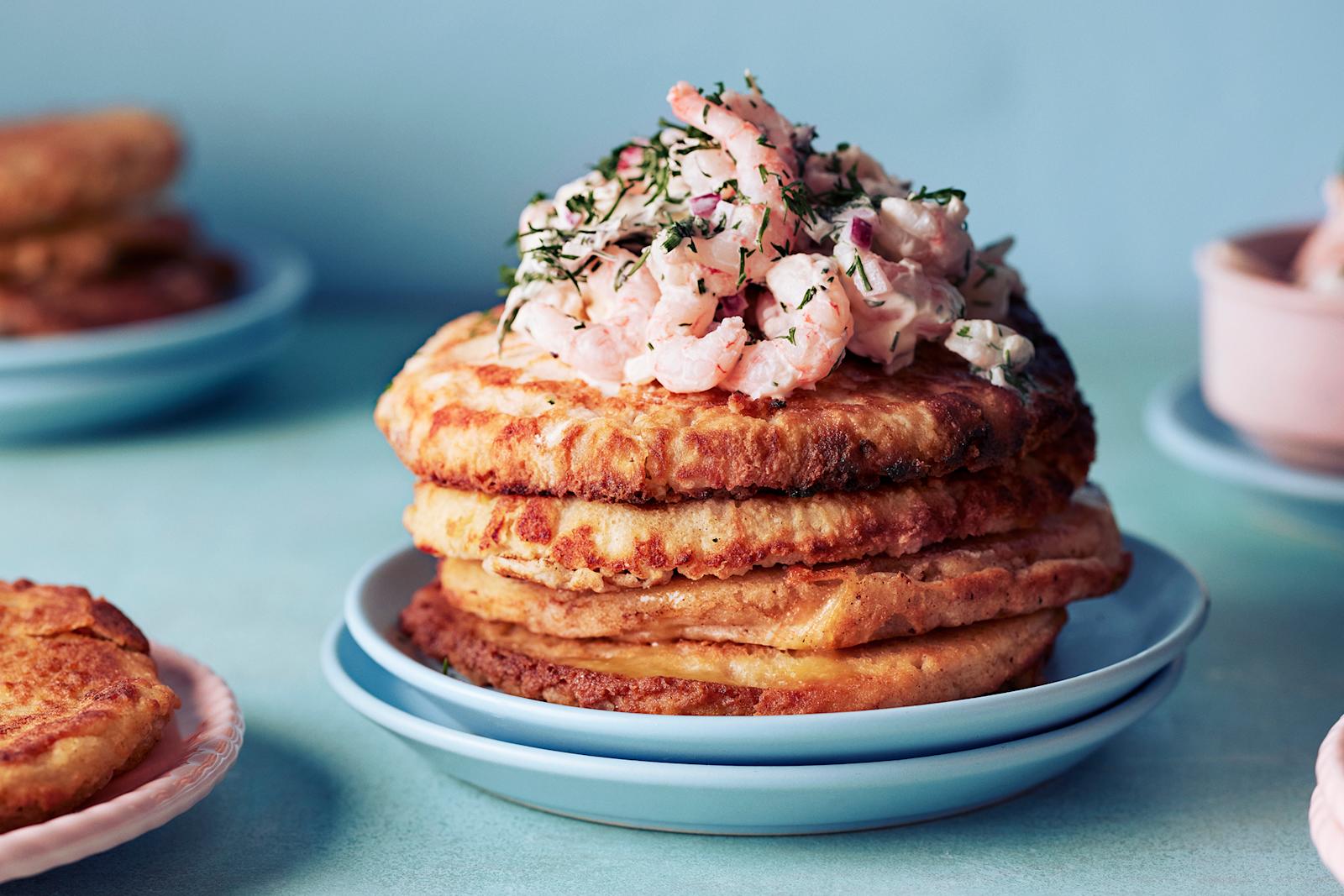 Blinit ja katkaraputäyte