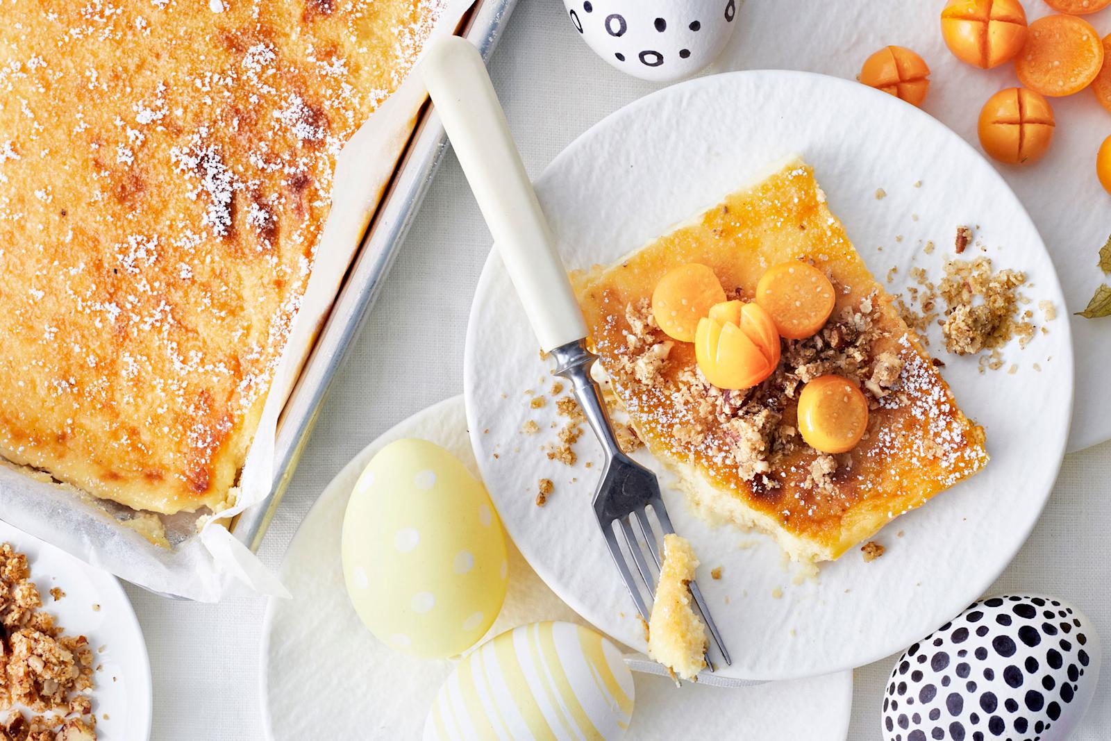 Pohjaton lime-rahkapiirakka