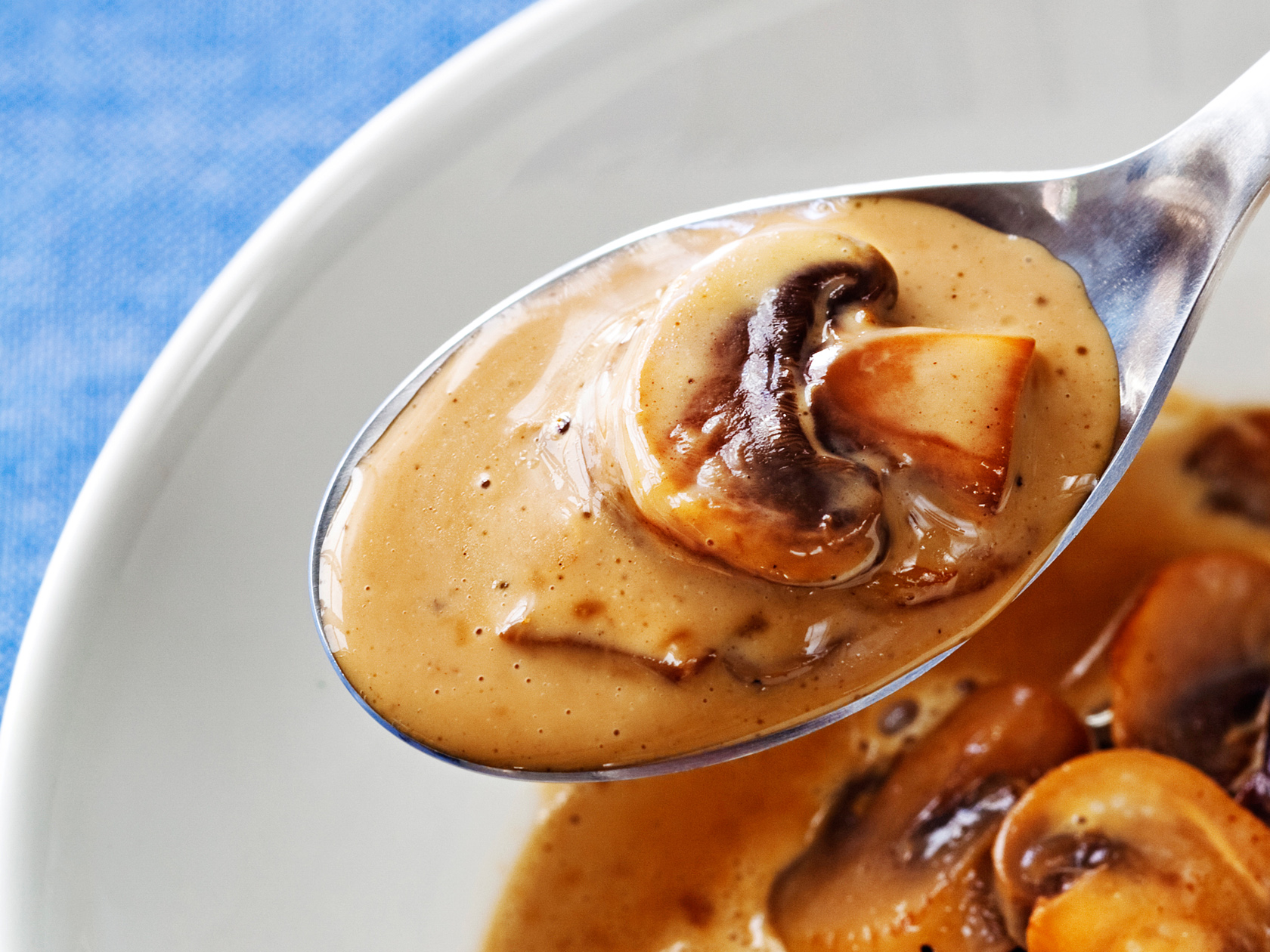 Hienostunut herkkusienikastike