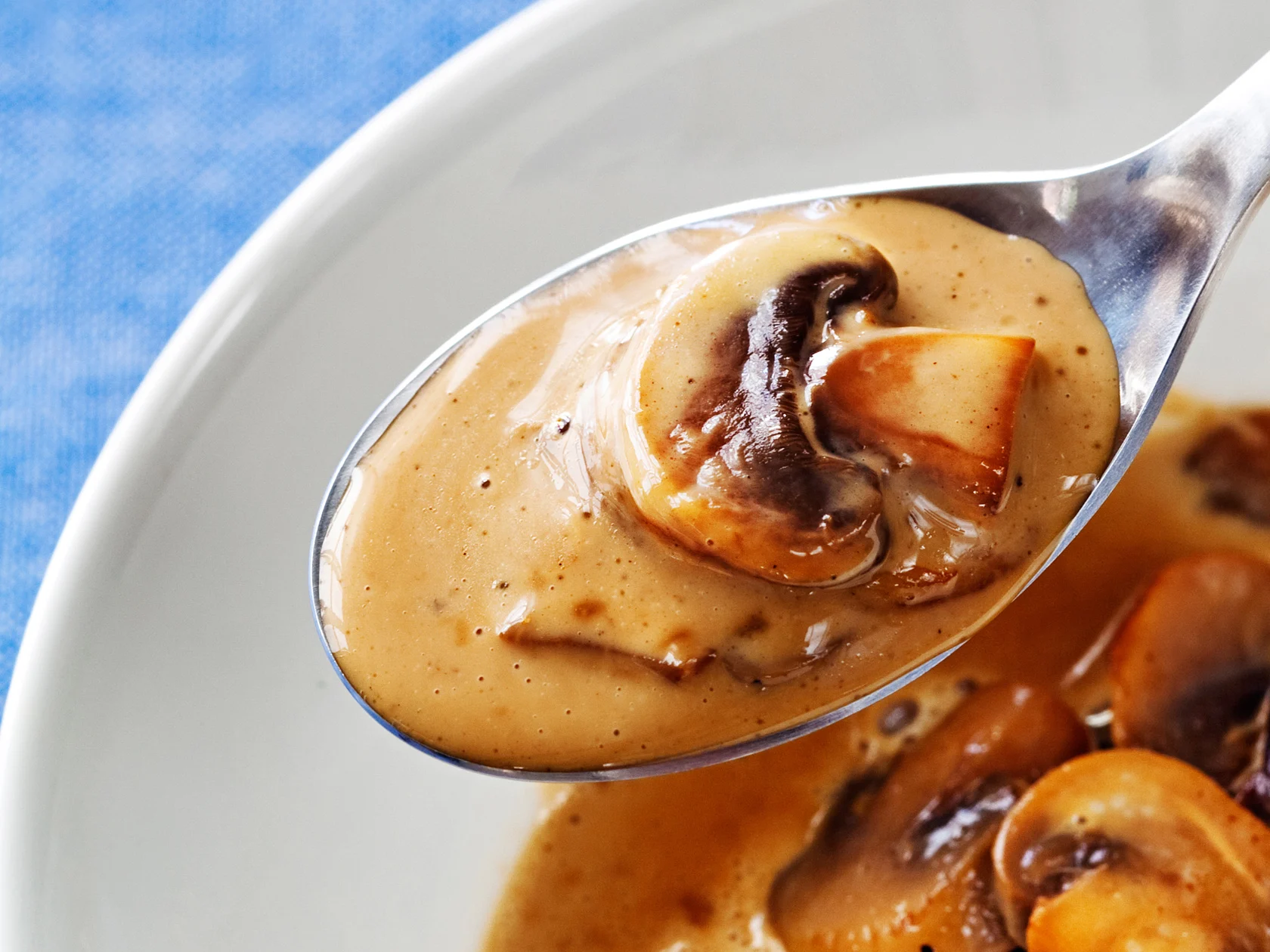 Hienostunut herkkusienikastike