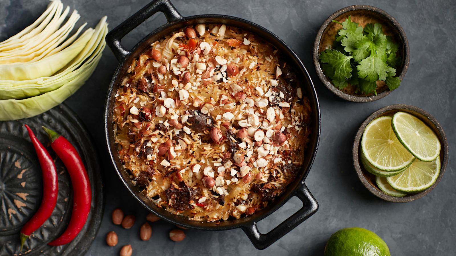 Aasialainen kaalilaatikko