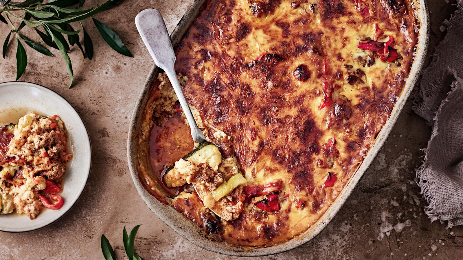 Kesäkurpitsamoussaka