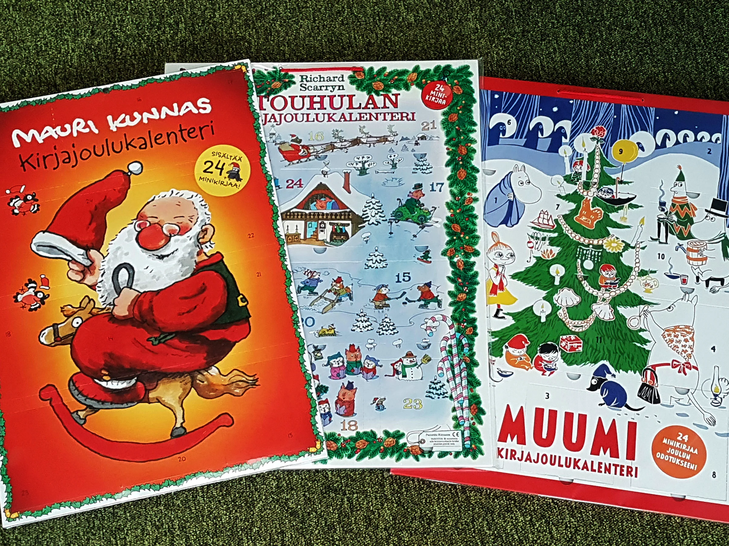 Mauri Kunnaksen, Touhoulan ja Muumien joulukalenteri.