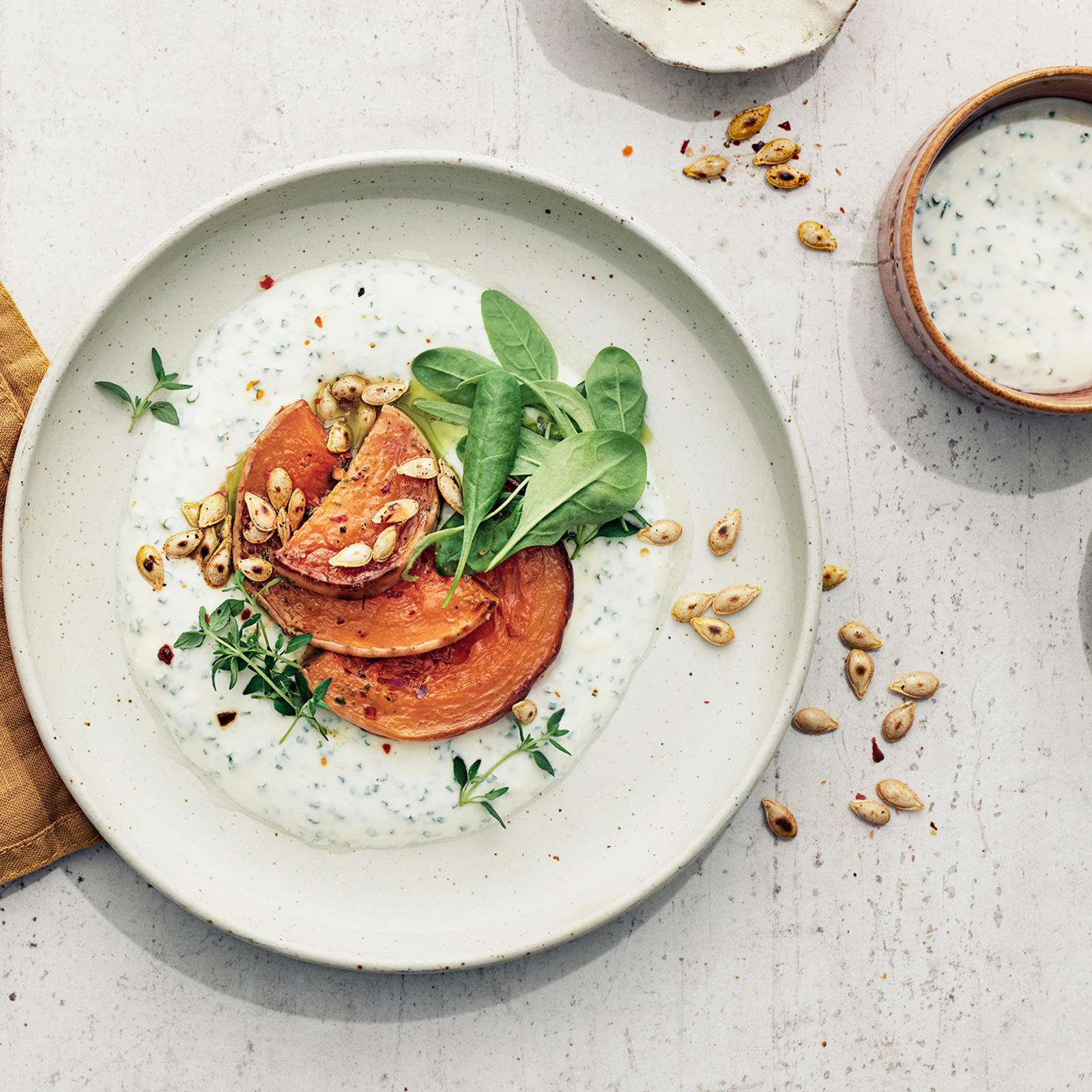 paahdetut kurpitsat, paahdetut kurpitsaviipaleet, kurpitsa