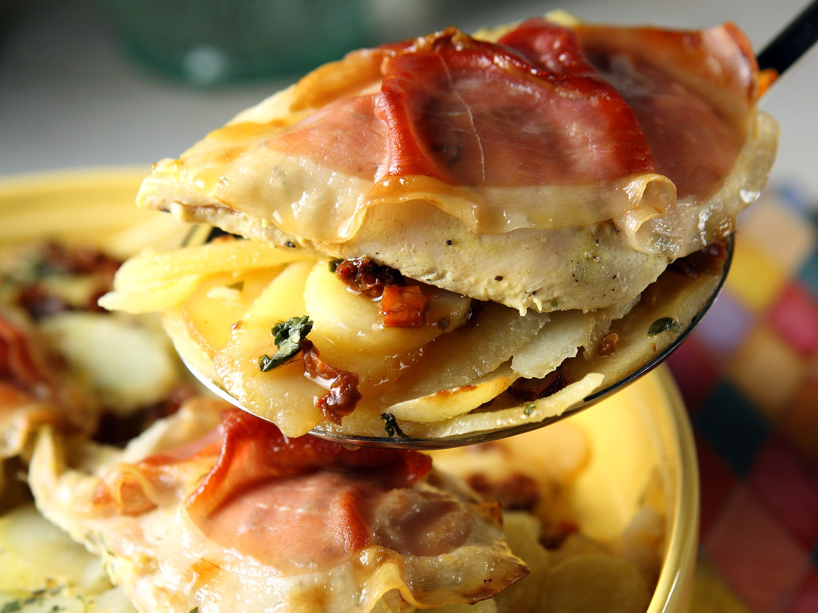 Broileria perunapedillä