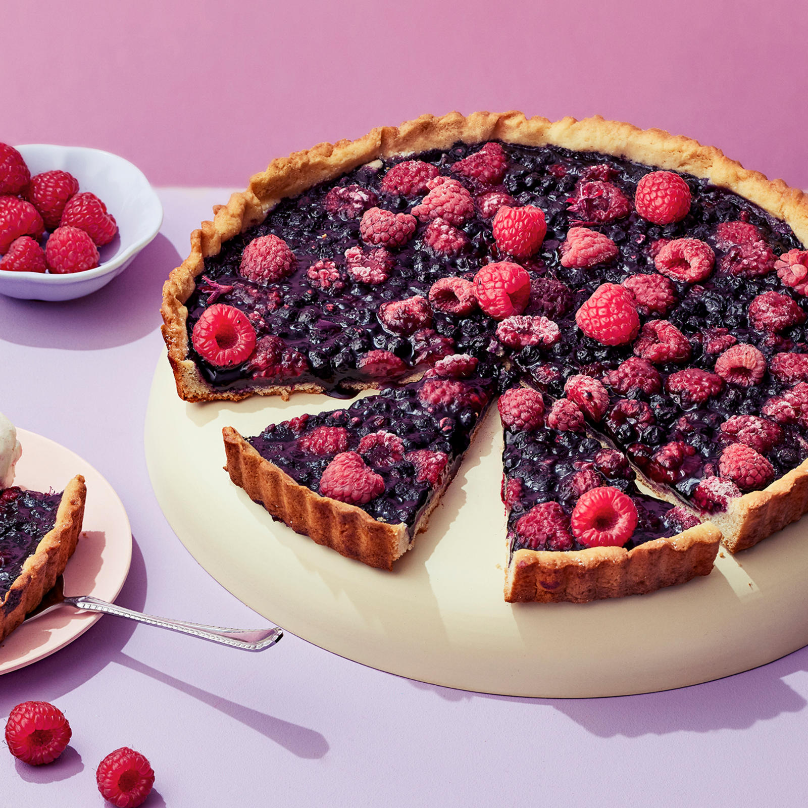 Helppo marjapiirakka