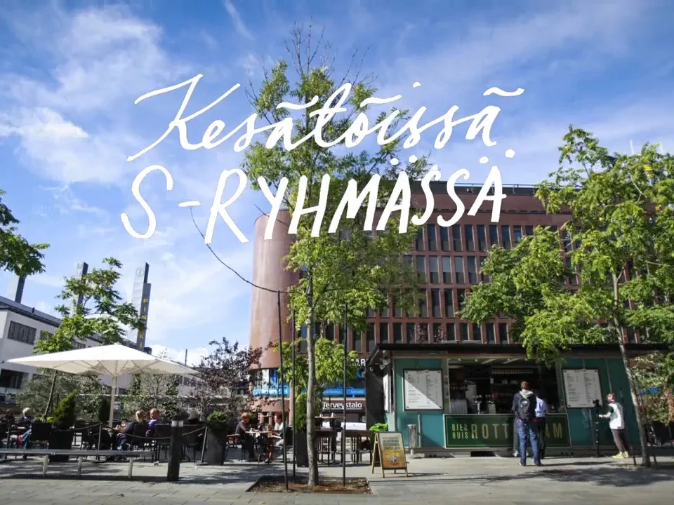 Kesätöissä S-ryhmässä