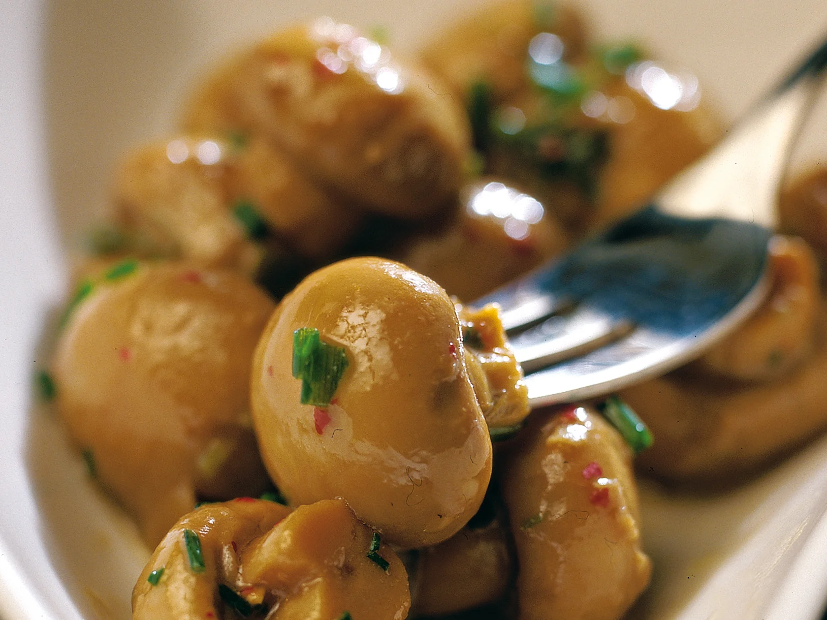 Pippurimarinoidut herkkusienet