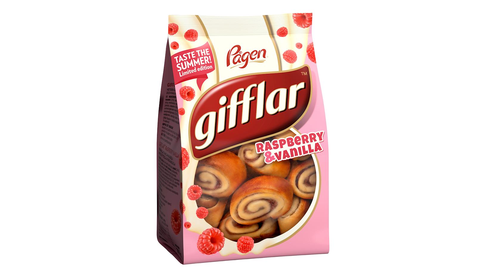 Pågen Gifflar Raspberry & Vanilla
