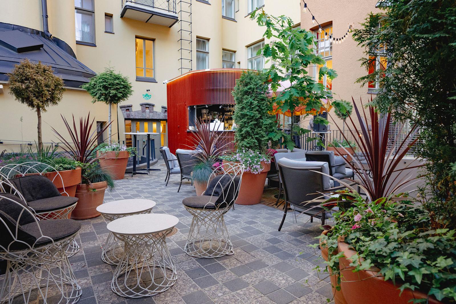 Tornin Piha -terassi.