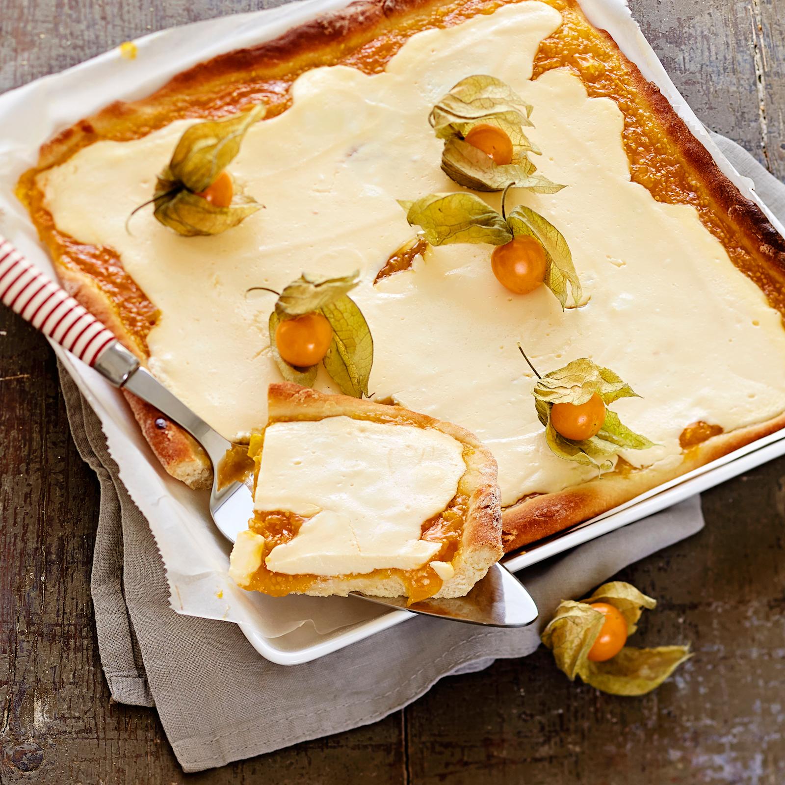 Ananaskirsikka-rahkapiirakka